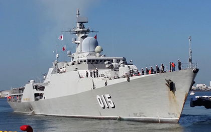 日本に初めて寄港したベトナム海軍艦艇「チャン・フン・ダオ」